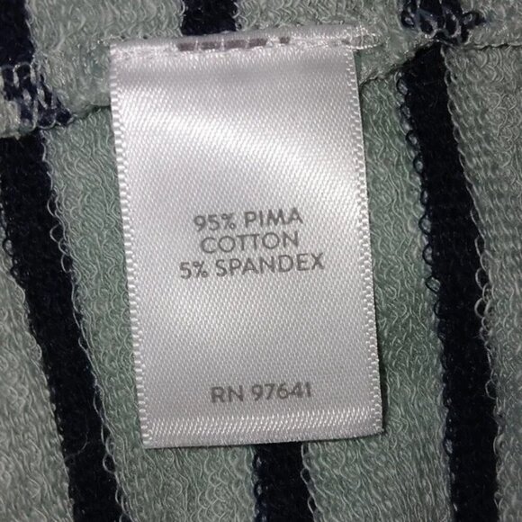 J. Jill Mint Green Striped Tunic Dress - Picture 4 of 5